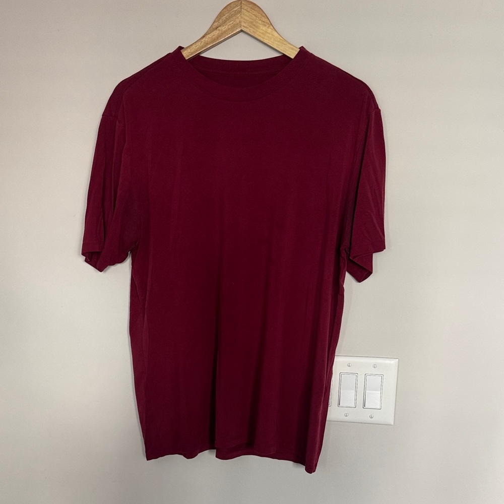 Deep Red Men's Short Sleeve Tee